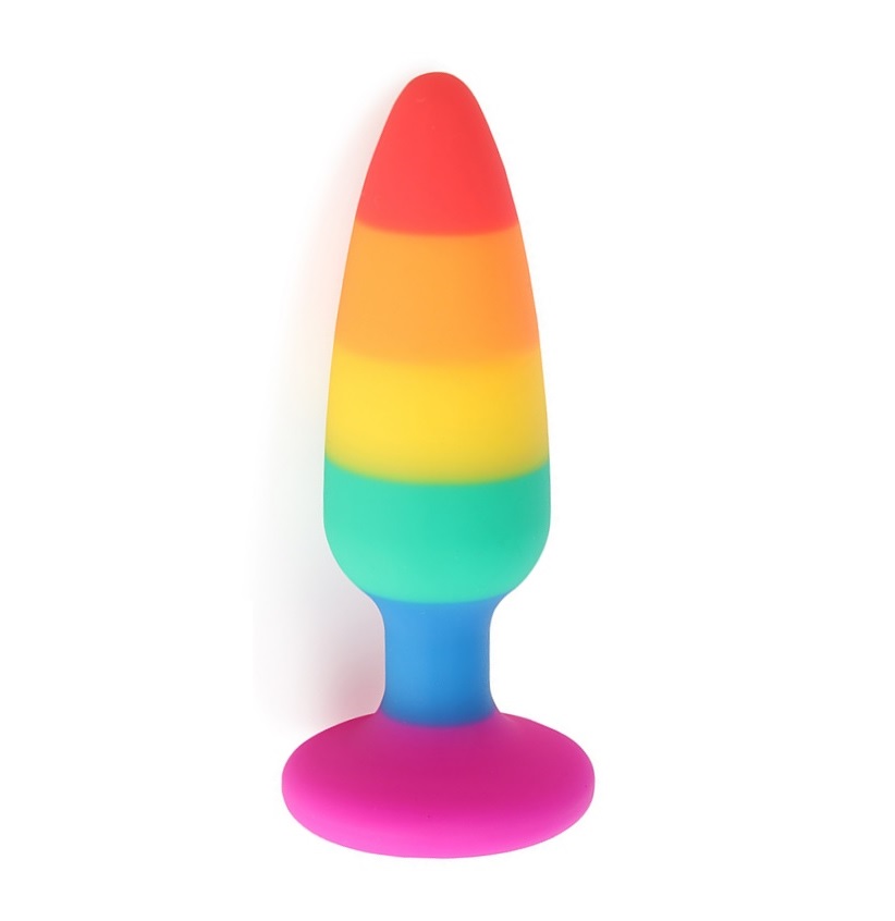 Plug Anal arco iris - Pecados sex store Ibague - Domicilio contraentrega -  Envios a toda colombia
