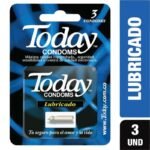 Condones Today Lubricado X 3