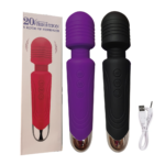 Estimulador de clitoris 20 ritmos de vibracion + 8 frecuencias, recargable