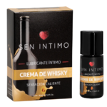 Lubricante vaginal sensación caliente, crema de wisky
