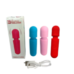 Estimulador de clitoris 12 frecuencias de vibración Hitachi mini, recargable